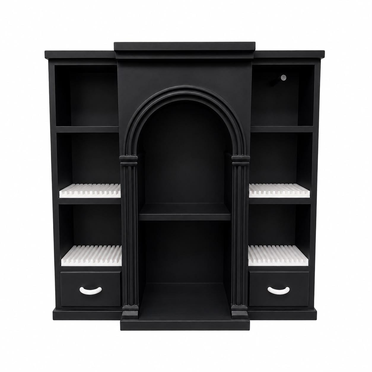 Brown Vinyl Collection Shelf