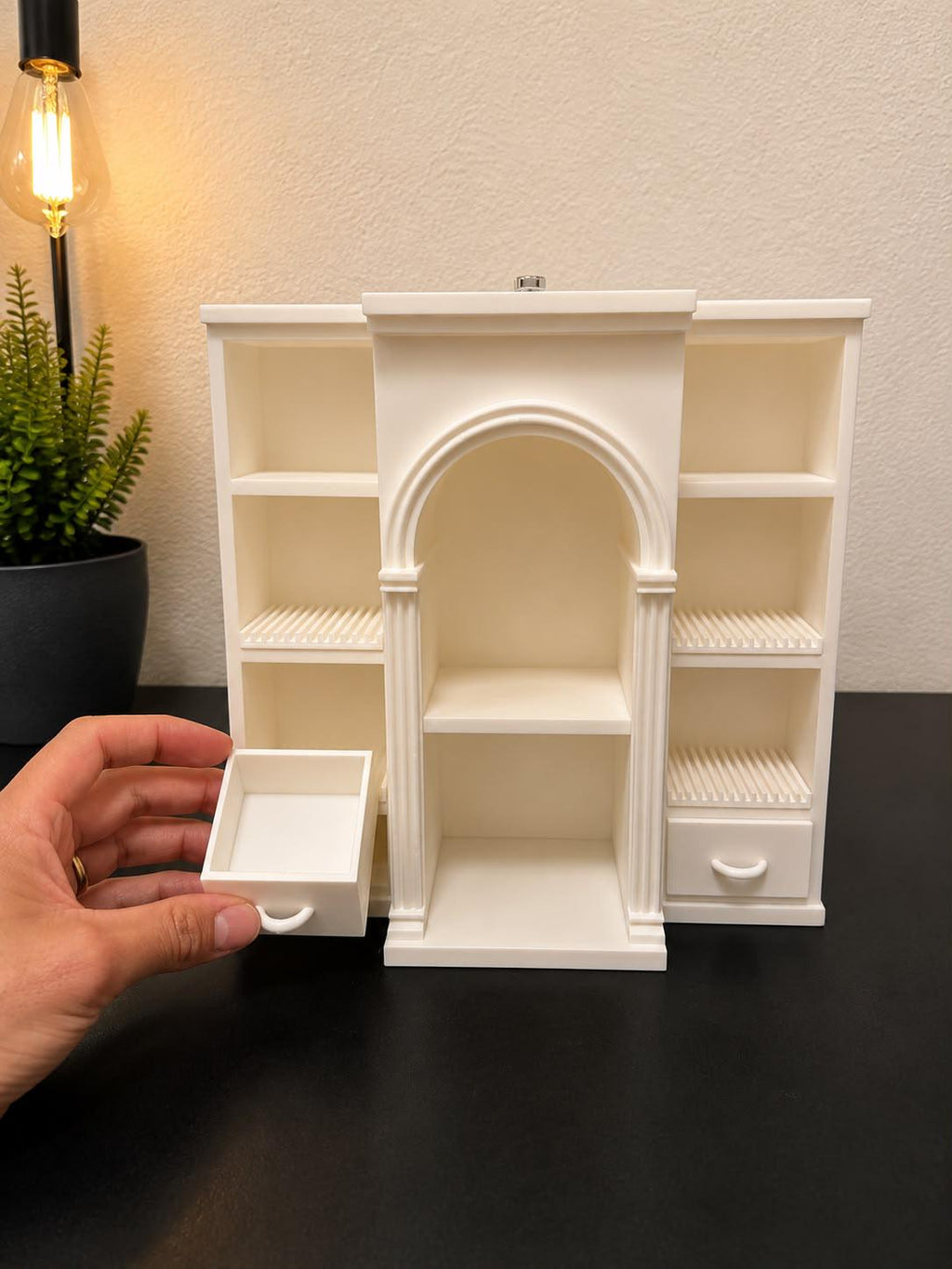 White Vinyl Collection Shelf
